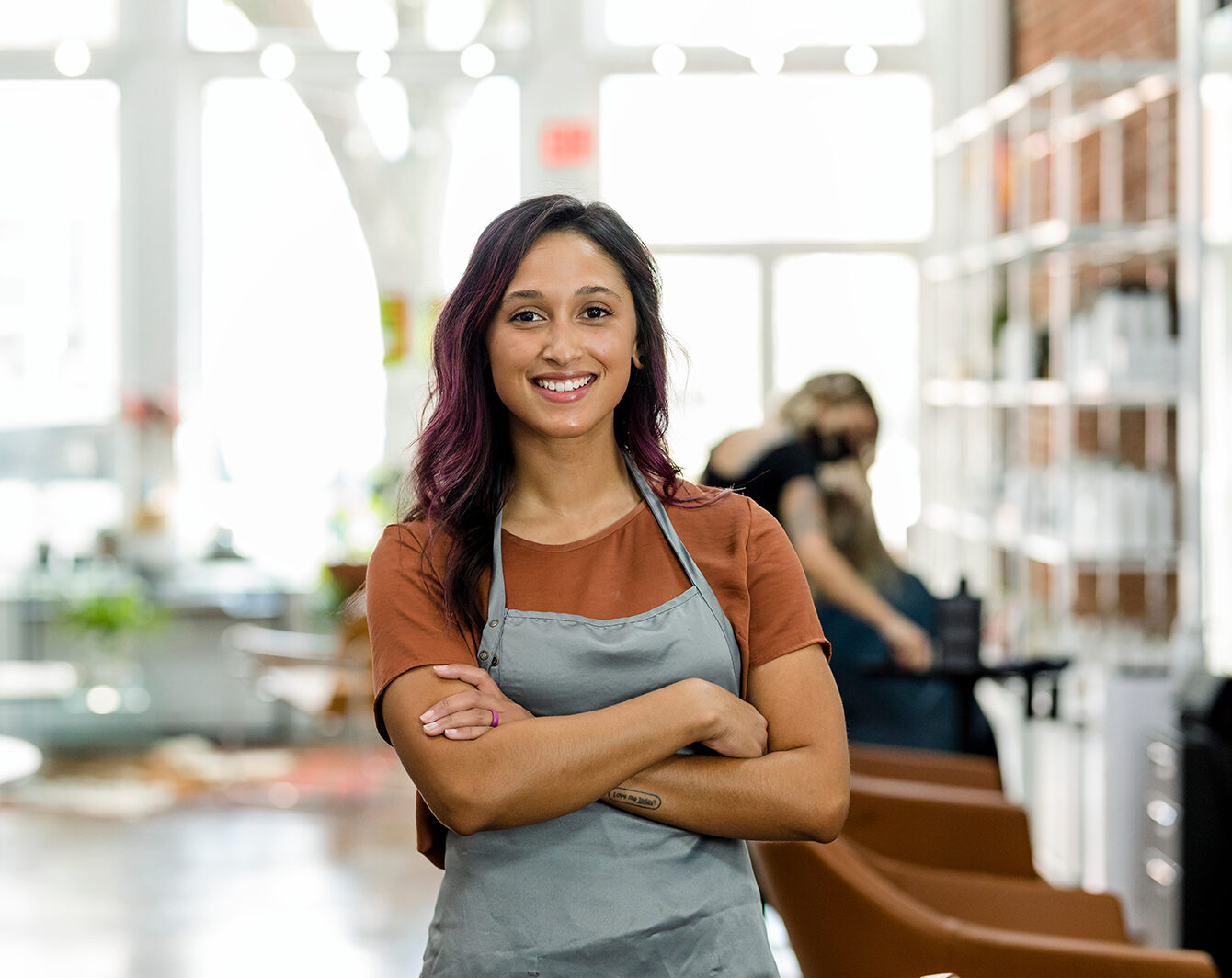 Image of a stylist
